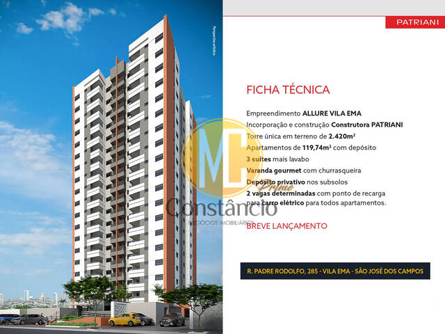 3 dormitórios para Venda em Allure Vila Ema - 22